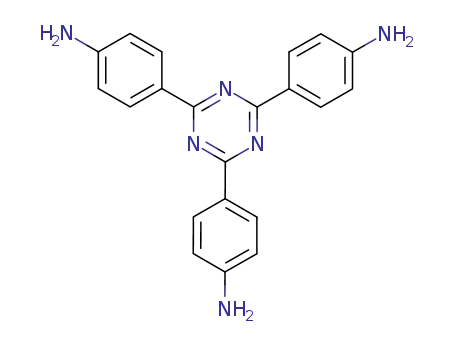 Molecular Structure of 14544-47-9 (2,4,6-TRIS(4-AMINOPHENYL)-1,3,5-TRIAZINE)