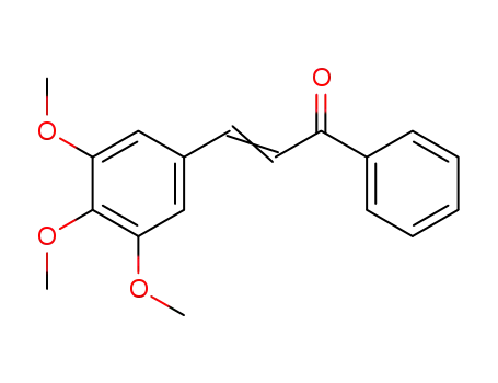Molecular Structure of 60246-63-1 (1-phenyl-3-(3,4,5-trimethoxyphenyl)prop-2-en-1-one)