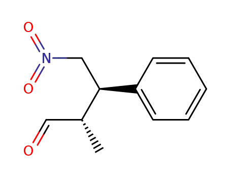 Molecular Structure of 475294-87-2 ((2S,3R)-2-methyl-4-nitro-3-phenylbutanal)