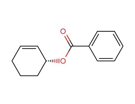 Molecular Structure of 119928-41-5 (2-Cyclohexen-1-ol, benzoate, (1S)-)