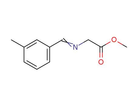 methyl 2-(m-methylbenzylideneamino)acetate