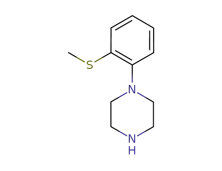 Molecular Structure of 1013-24-7 (1-(2-METHYLMERCAPTOPHENYL)PIPERAZINE)