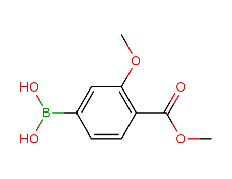 Benzoic acid,4-borono-2-methoxy-, 1-methyl ester