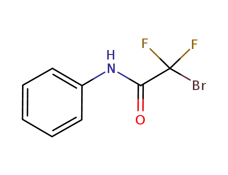 Molecular Structure of 127427-45-6 (2-bromo-2,2-difluoro-N-phenyl-acetamide)