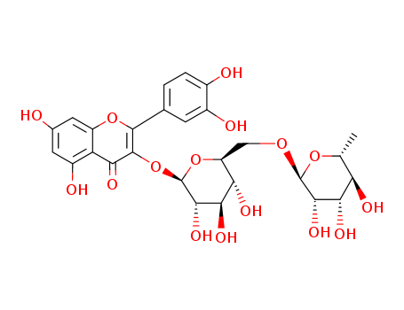 E-0877	Quercetin 3-O-robinobioside