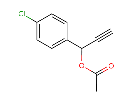 1-(4-chlorophenyl)prop-2-yn-1-yl acetate