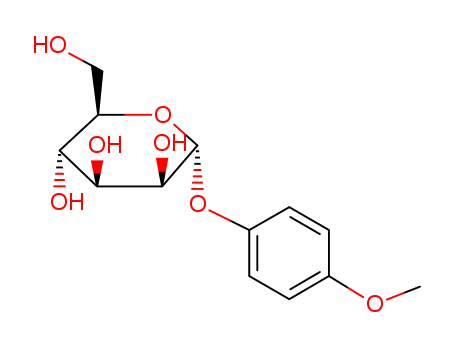 (2R,3S,4S,5S,6R)-2-(Hydroxymethyl)-6-(4-methoxyphenoxy)tetrahydro-2H-pyran-3,4,5-triol