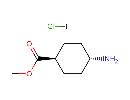 Cyclohexanecarboxylicacid,4-amino-,methylester,hydrochloride(1:1),trans-