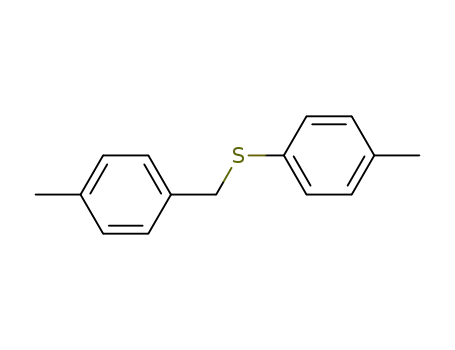 Molecular Structure of 5023-63-2 (Benzene, 1-methyl-4-[[(4-methylphenyl)methyl]thio]-)