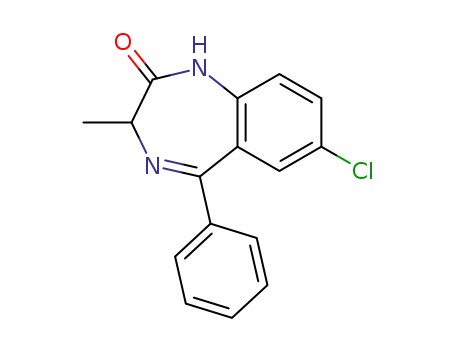 3-メチル-5-フェニル-7-クロロ-1H-1,4-ベンゾジアゼピン-2(3H)-オン