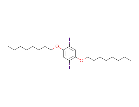 Molecular Structure of 145483-68-7 (1,4-DIIODO-2,5-BIS(OCTYLOXY)BENZENE)