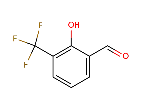 Molecular Structure of 336628-67-2 (2-HYDROXY-3-TRIFLUOROMETHYL-BENZALDEHYDE)