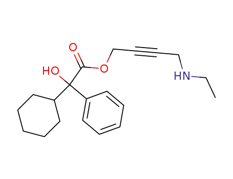 Molecular Structure of 80976-67-6 (DESETHYLOXYBUTYNIN, HYDROCHLORIDE)