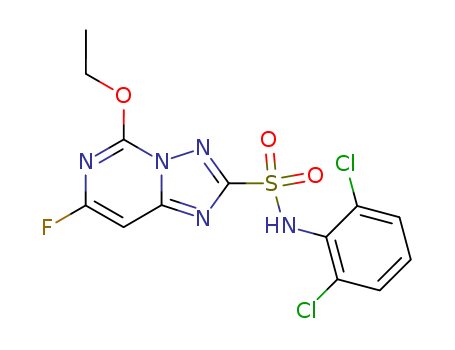 [1,2,4]Triazolo[1,5-c]pyrimidine-2-sulfonamide,N-(2,6-dichlorophenyl)-5-ethoxy-7-fluoro-