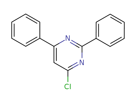 Pyrimidine,4-chloro-2,6-diphenyl-