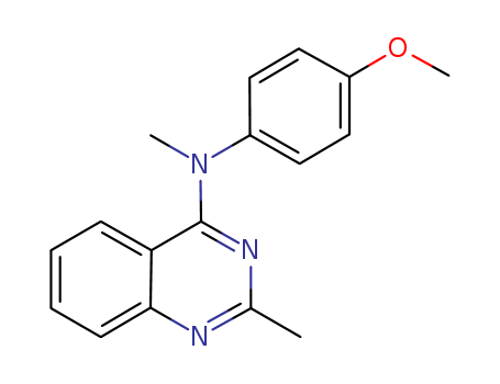 4-Quinazolinamine, N-(4-methoxyphenyl)-N,2-dimethyl-