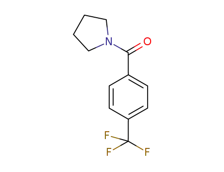 Pyrrolidin-1-yl(4-(trifluoromethyl)phenyl)methanone
