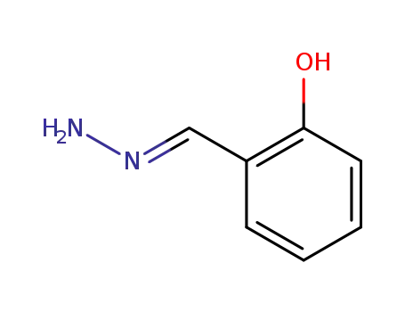 Molecular Structure of 263153-46-4 (Benzaldehyde, 2-hydroxy-, hydrazone, [C(E)]- (9CI))