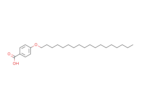 Molecular Structure of 15872-50-1 (4-n-Octadecyloxybenzoic acid)