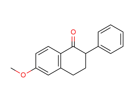 Molecular Structure of 1769-84-2 (6-methoxy-2-phenyl-tetralone)