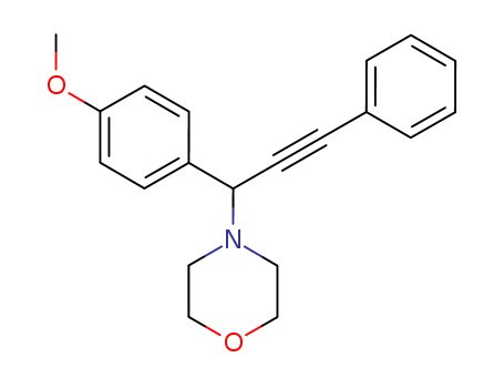 Morpholine, 4-[1-(4-methoxyphenyl)-3-phenyl-2-propynyl]-