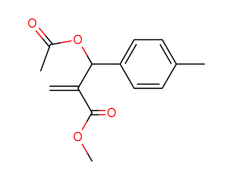 methyl 2-(acetoxy(4-methylphenyl)methyl)acrylate