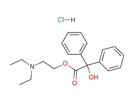 Molecular Structure of 57-37-4 (BENACTYZINE HYDROCHLORIDE)