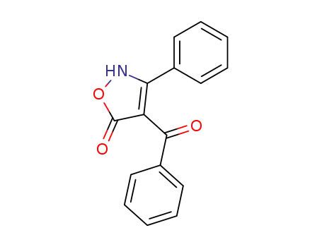 Molecular Structure of 62094-35-3 (5(2H)-Isoxazolone, 4-benzoyl-3-phenyl-)