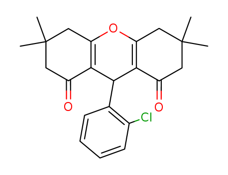 1H-Xanthene-1,8(2H)-dione,9-(2-chlorophenyl)-3,4,5,6,7,9-hexahydro-3,3,6,6-tetramethyl- cas  79887-80-2