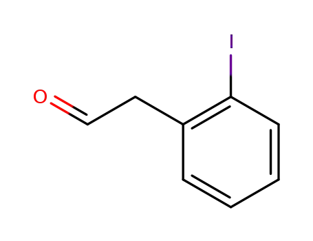 Molecular Structure of 109347-41-3 (Benzeneacetaldehyde, 2-iodo-)