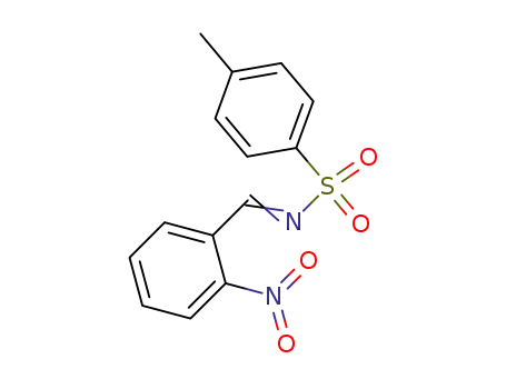 Benzenesulfonamide, 4-methyl-N-[(2-nitrophenyl)methylene]-