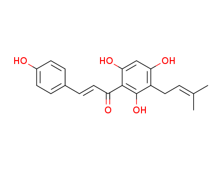 2-Propen-1-one,3-(4-hydroxyphenyl)-1-[2,4,6-trihydroxy-3-(3-methyl-2-buten-1-yl)phenyl]-,(2E)-