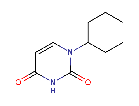 2,4(1H,3H)-Pyrimidinedione,1-cyclohexyl-