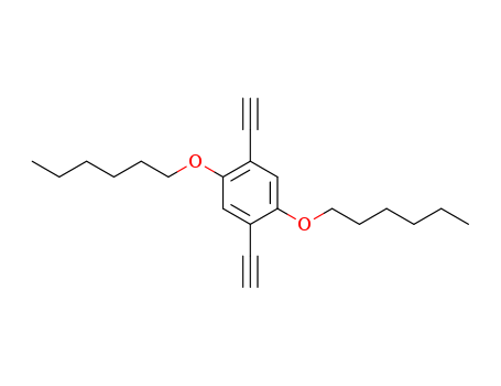 Benzene, 1,4-diethynyl-2,5-bis(hexyloxy)-