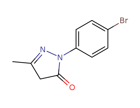 2-Bromo-phenyl-3-methyl -1-( 4-bromophenyl ) -3- methyl- 5- pyrazolone