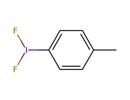 Molecular Structure of 371-11-9 (4-Iodotoluene difluoride)