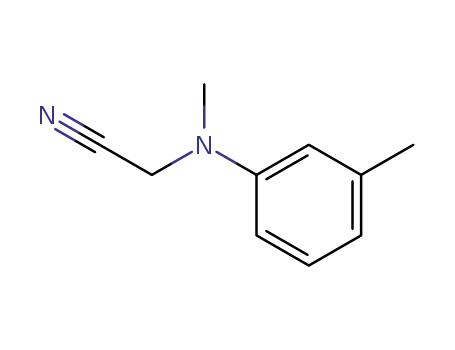 Molecular Structure of 635683-12-4 (Acetonitrile, [methyl(3-methylphenyl)amino]- (9CI))
