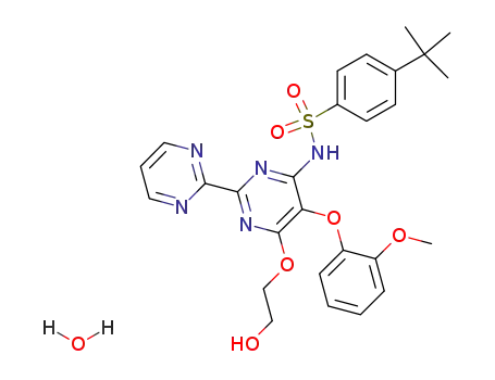 Molecular Structure of 157212-55-0 (Bosentan hydrate)