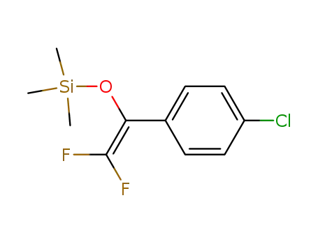 Silane, [[1-(4-chlorophenyl)-2,2-difluoroethenyl]oxy]trimethyl-