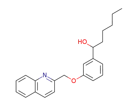 alpha-Pentyl-3-(2-quinolinylmethoxy)benzenemethanol