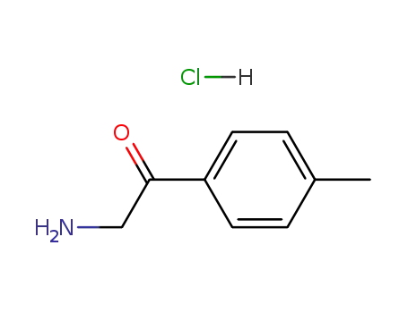 Molecular Structure of 5467-70-9 (2-AMINO-4'-METHYLACETOPHENONE HYDROCHLORIDE)