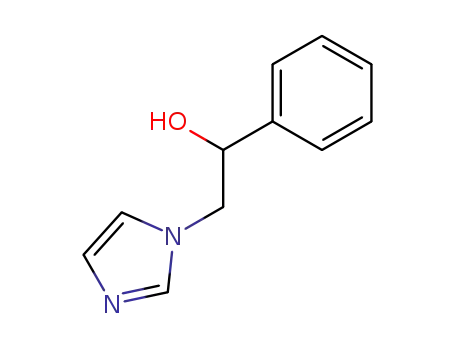 Molecular Structure of 24155-47-3 (1-Phenyl-2-(1-imidazolyl)ethanol)
