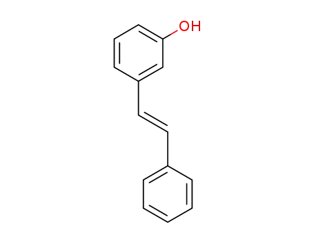 Molecular Structure of 17861-18-6 (3-[(E)-2-PHENYLETHENYL]PHENOL)