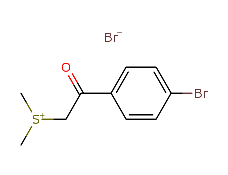 Sulfonium, [2-(4-bromophenyl)-2-oxoethyl]dimethyl-, bromide cas  6047-83-2