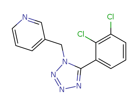 3-[[5-(2,3-二氯苯基)-1H-四唑-1-基]甲基]吡啶