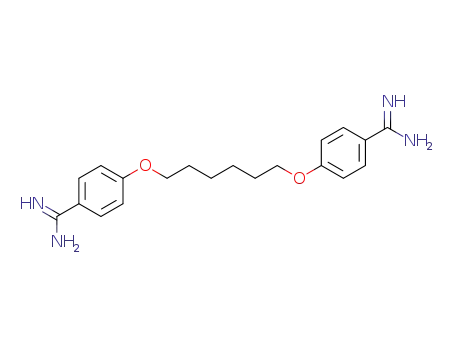 Molecular Structure of 3811-75-4 (HEXAMIDINE)