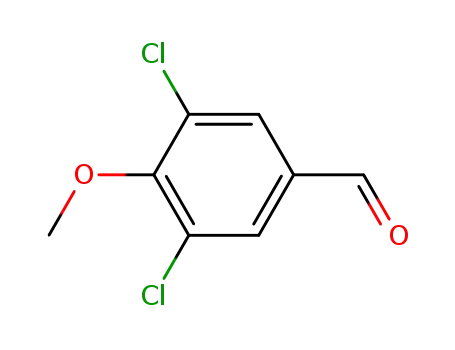 Molecular Structure of 41727-58-6 (3,5-Dichloro-4-methoxybenzoic acid)