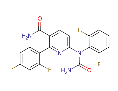 Molecular Structure of 745833-23-2  (VX 702)