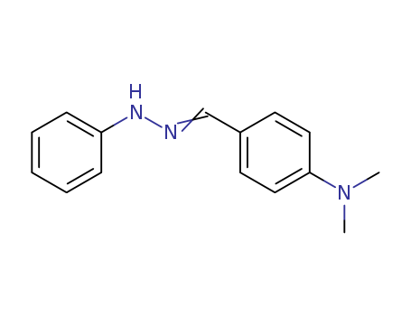 Benzaldehyde,4-(dimethylamino)-, 2-phenylhydrazone cas  2829-28-9