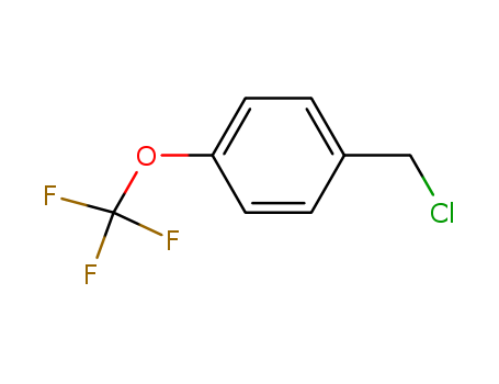 4-(trifluoromethoxy)benzyl chloride manufacture